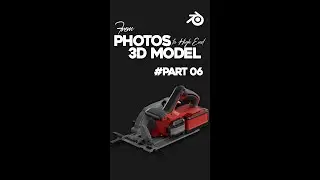 Blender 3D: Einhell Circular Saw - Part 6 (Hard-Surface Modeling Tutorial)
