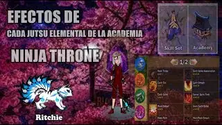 Jutsus De La Academia Efectos - Ninja Throne #03