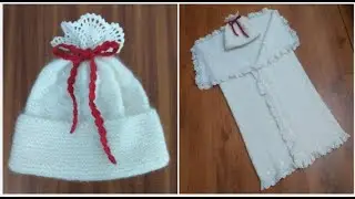 Fes (căciuliţă) pentru bebeluş, tricotat – “Micul Prinṭ”