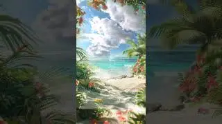 Приморский джаз 🎵 Гладкий джаз Босса Нова | Атмосфера кафе на открытом воздухе с океанскими волна...