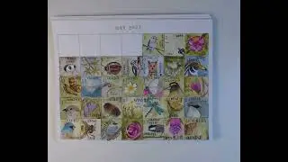 2025 Daily Mini Calendar flip through