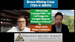 Bravo Mining Describes Advancing Luanga PGM + Au + Ni Project in Caraj&aacute;s Mineral Province of Brazil