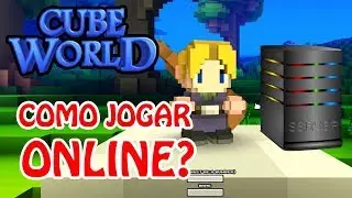Como Jogar Cube World Online (Server Local, Hamachi e Dedicado) Jogar Multiplayer