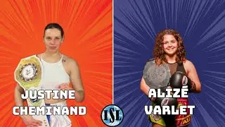 Ceinture National 3Fight - Moins de 60kg - Justine Cheminand vs Aliz&eacute; Varlet
