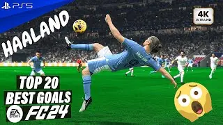 EA SPORTS FC 24 - Top 20 UNBELIEVABLE Goals! | Bicycles, Corners, & Special Shots - PS5 4K