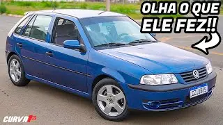 GOL G3 2.0! MODELO RARO COM PREPARAÇÃO ASPIRADA!