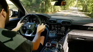 Lamborghini Urus S Drive &mdash; Pure Engine Sound (ASMR)