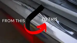 Old Neglected Chrome Bumpers Restoration | Before And After Results | Formula 1 Scratchout