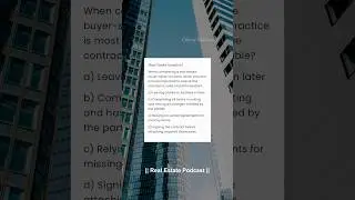 Real Estate Exam Question w/Answer & Explanation #realestate #realestateexam #examples