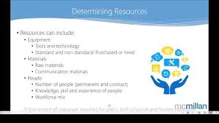 8  Operational planning   Procurement of resources required for plans, both physical and human resou