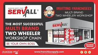 Servall Franchise | Best Multibrand Two Wheeler Service Center Franchise | Best Franchise in India