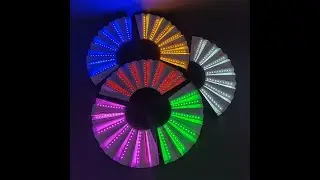 Luminous Nightclub Trendy Party Performance Props LED Fan