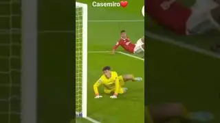 ''Casemiro''😁💥 super header in the last minute equalizer vs Chelsea [peter drury] #shorts