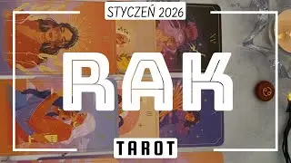 ♋️ RAK  · STYCZEŃ 2026 · TAROT • Trudne pięknego początki