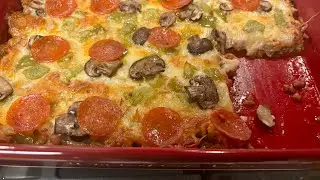 ПИЦЦА БЕЗ КОРОЧКИ | ВКУСНАЯ | СУПЕР ХОРОШАЯ | ПОДХОДИТ ДЛЯ КЕТО