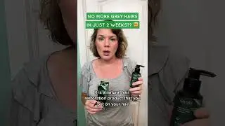No More Greys in Just 2 Weeks!!! #haircare #hair #haircolor #greyhair #hairstyle