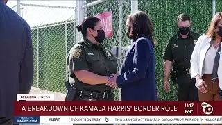 Breaking down Kamala Harris' role at the border