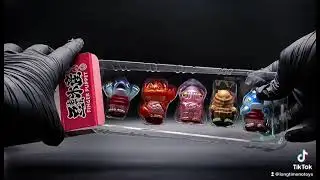 Unboxing Chino lam Mame moyashiFinger puppet box set ver.1