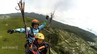 Paralayang, di Kemuning,Ngargoyoso,Karanganyar