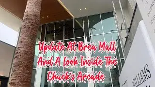 Update At Brea Mall With Christmas Decorations (Former Sears Anchor Area Is Reopened) 