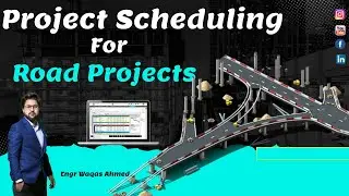 Project Planning and Scheduling for Road Construction Projects | Planning Engineers #Primavera6