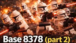 Base 8378(part 2)Failed ambush-Lego Star Wars the Clone Wars(stop motion)