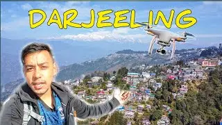 Best Drone Shot of Darjeeling 😍 | Queen of Hills Darjeeling Sky View | The Amazing Drone Shots |