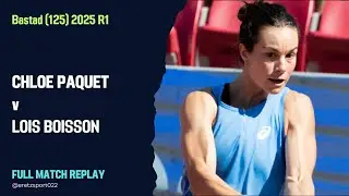 Bastad (125) 2025 R1: Chloe Paquet vs. Lois Boisson [2] Full Match Replay