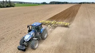 NEW HOLLAND T8.435AC GENESIS BluePower + Bednar Swifter SE 10 000 | Př&iacute;prava půdy | Soil preparation