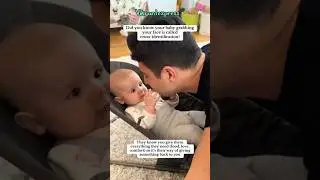 Little baby grabbing face is called cross identification 💞 vikrant express 🐣 ‪@vikrantexpress