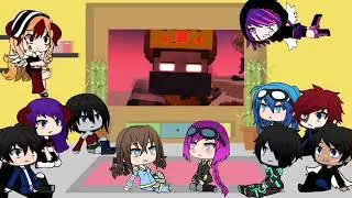 Rainimator characters react to What if Herobrine didn’t die By Lordzik Animations