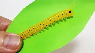Creative straw ideas - Straws tricks - how to make a worm with drinking straw