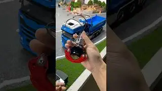 How to Install a Metal Log Grapple on Your 1/14 770S 10&times;10 Hydraulic Dump Truck? #rc #machine