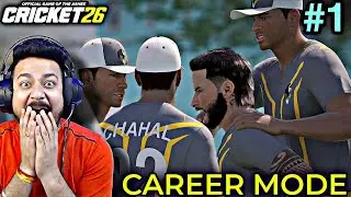 My First Career Mode | All-Rounder in Cricket 26 #shorts by Sahilgamers