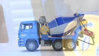 Bruder Toys MAN TGA Cement Mixer #02744