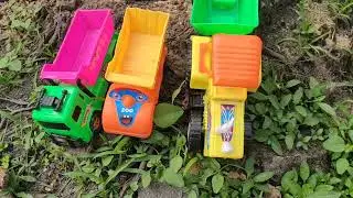 JCB bulldozer tractor auto ricksha toy Video 🚀