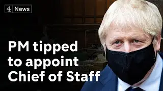 Boris Johnson faces criticism from Tory MPs over plans to appoint No 10 chief of staff