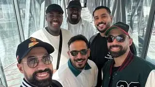 سنابات مجومبا مع ذا توينز ومجيد ومعتز وباكو في موسكو (اليوم الرابع)