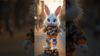 Adorable Rabbit Dance 🐰🧡 #cute #mybunny #rabbit #bunny #shortsfeed #mycuterabbit #pets #cutebunny