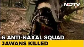 6 Jharkhand Jaguar Force Soldiers Killed In Landmine Blast By Maoists