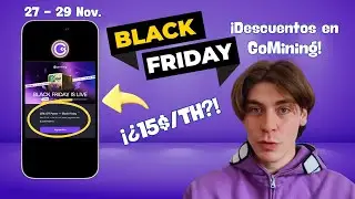 💣 CRAZY DISCOUNTS at GoMining 🔥 Take advantage of BLACK FRIDAY and gain more mining power!