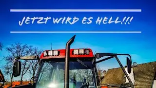 Da kommt Licht ins Dunkle | Der Case Maxxum bekommt neue LED Scheinwerfer