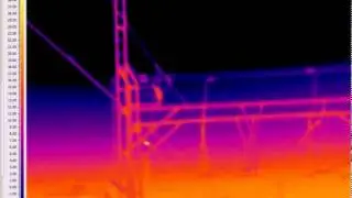 Thermal Imaging Survey - Train Overhead Power Lines, Johannesburg