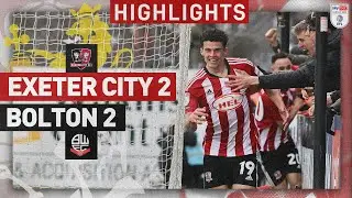 HIGHLIGHTS: Exeter City 2 Bolton Wanderers 2 (9/3/24) EFL Sky Bet League One