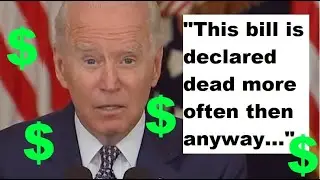 Most votes ever Joe Biden remarks on infrastructure bill that passed strangely whispers into mic