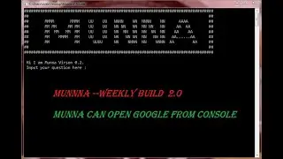 MUNNA presonal assistance | RazSoft   Weekly build 2.0