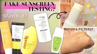 Are Indian Sunscreens Trust-Worthy? | Trying out Viral Sunscreens!