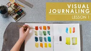 Visual Journaling : Lesson 1 | FUNDAMENTALS with Justina Stevens