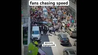 fans chasing speed and hes scared #ishowspeed #bodyguard #apocalypse #viral