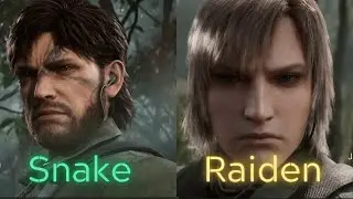 Snake vs Raiden | Halo Jump Intro | Metal Gear Solid Delta